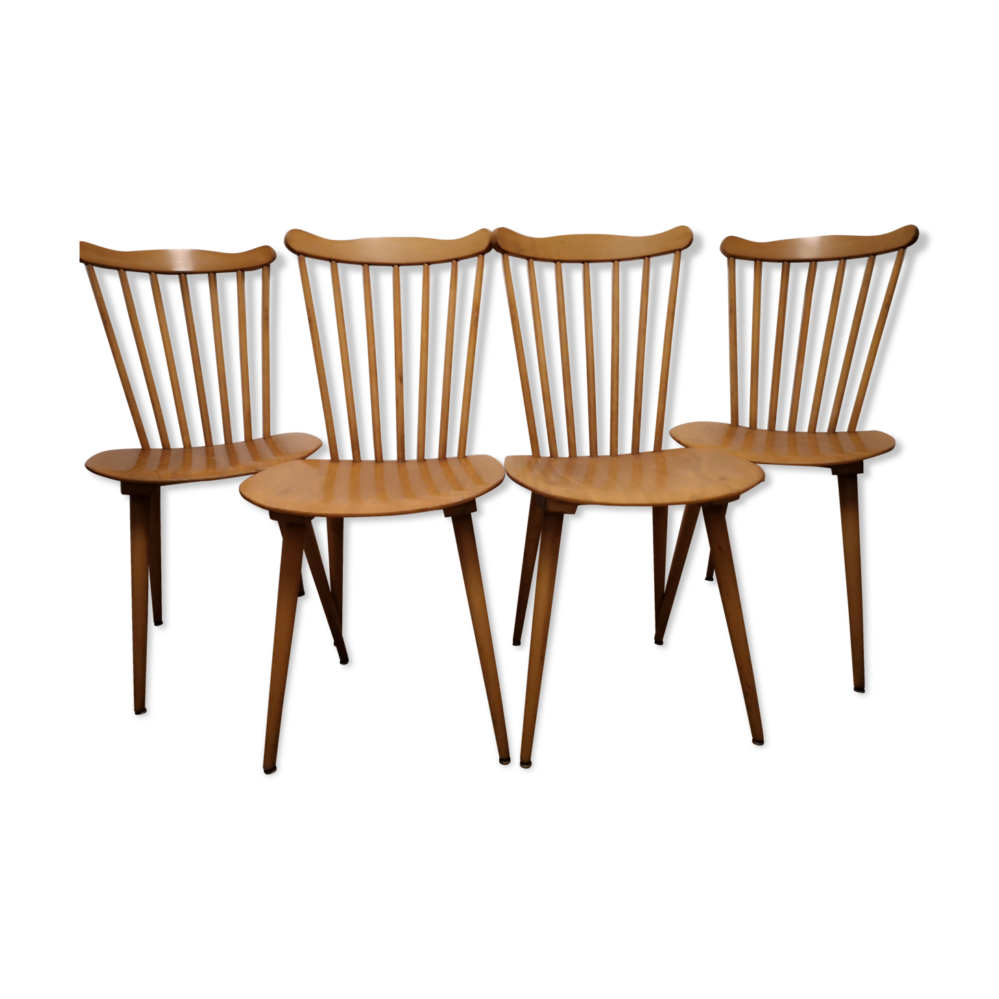 Lot of 4 Baumann bistro chairs