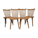 Lot de 4 chaises de bistrot Baumann
