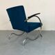 Fauteuil Bauhaus Art Déco en Acier Tubulaire par Jan Schröfer pour Ahrend De Cirkel, 1920s