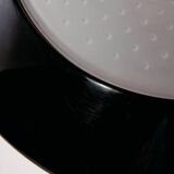 Metal and glass ceiling lamp