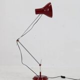 1970s Red Adjustable Floor or Table Lamp, Czechoslovakia