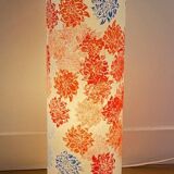Dahlia pattern tube lamp