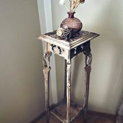 Sellette ancienne patinée – Style Art déco – Charme et authenticité