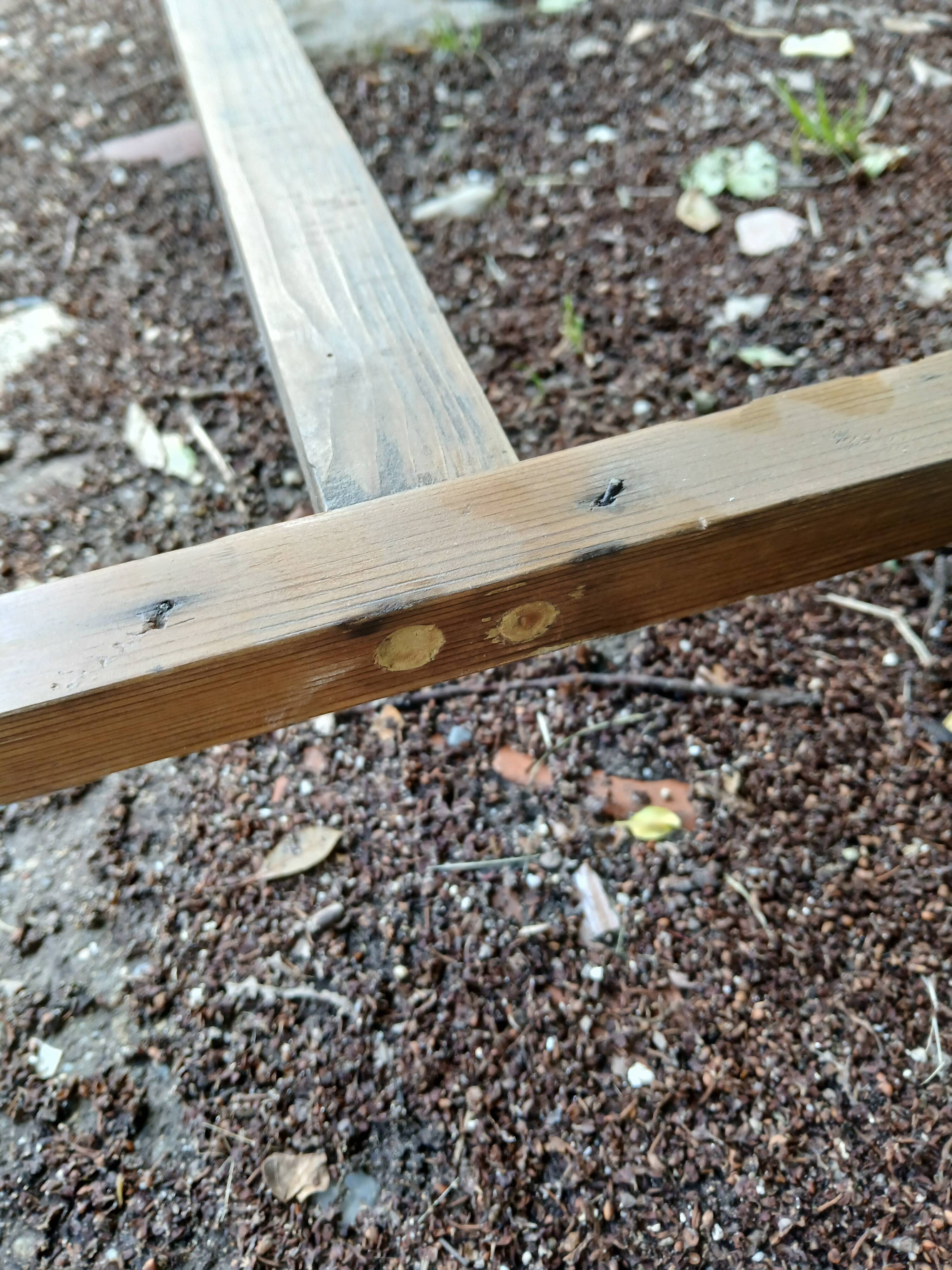 Small antique side table