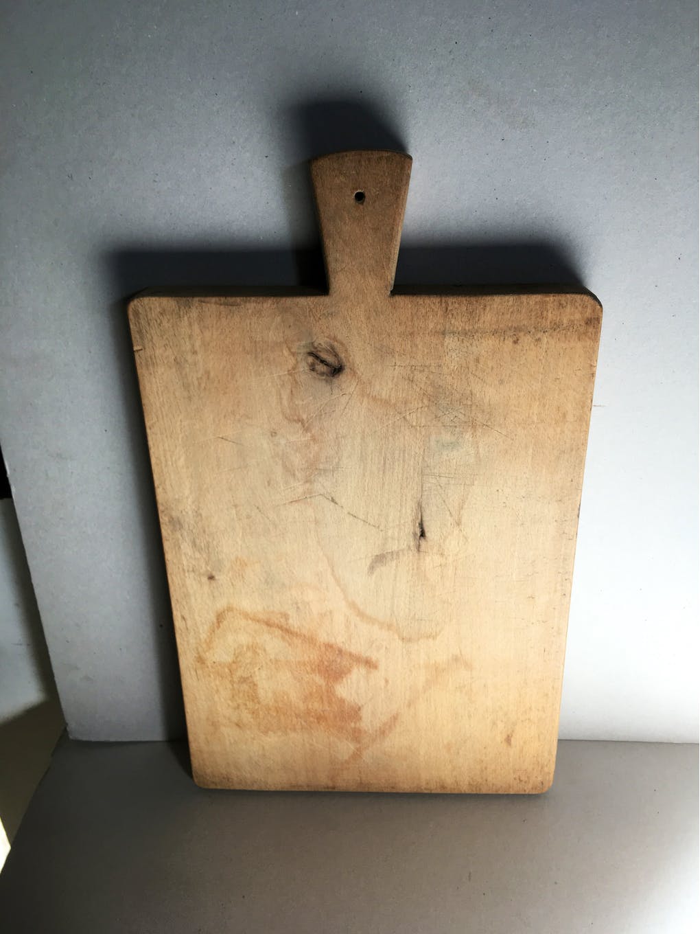 Vintage beech wood cutting board