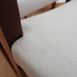 4 Scandinavian teak chairs 70