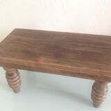 Old oak stool or footstool