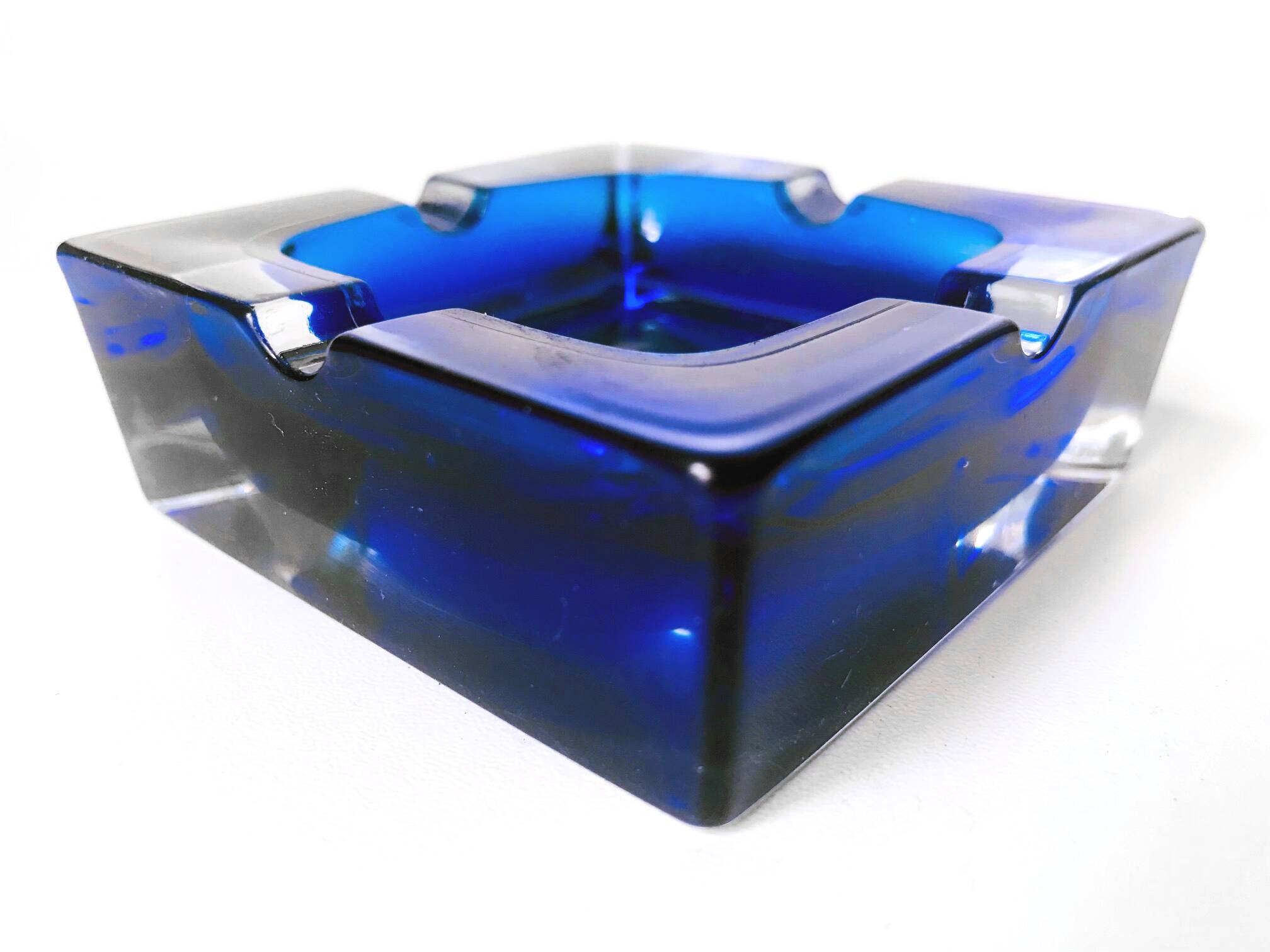 Vintage Ashtray • JG Durand • Cristal d'Arques • 1970-80