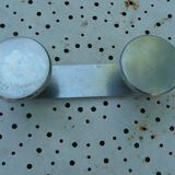 Wall coat rack metal 2 hooks