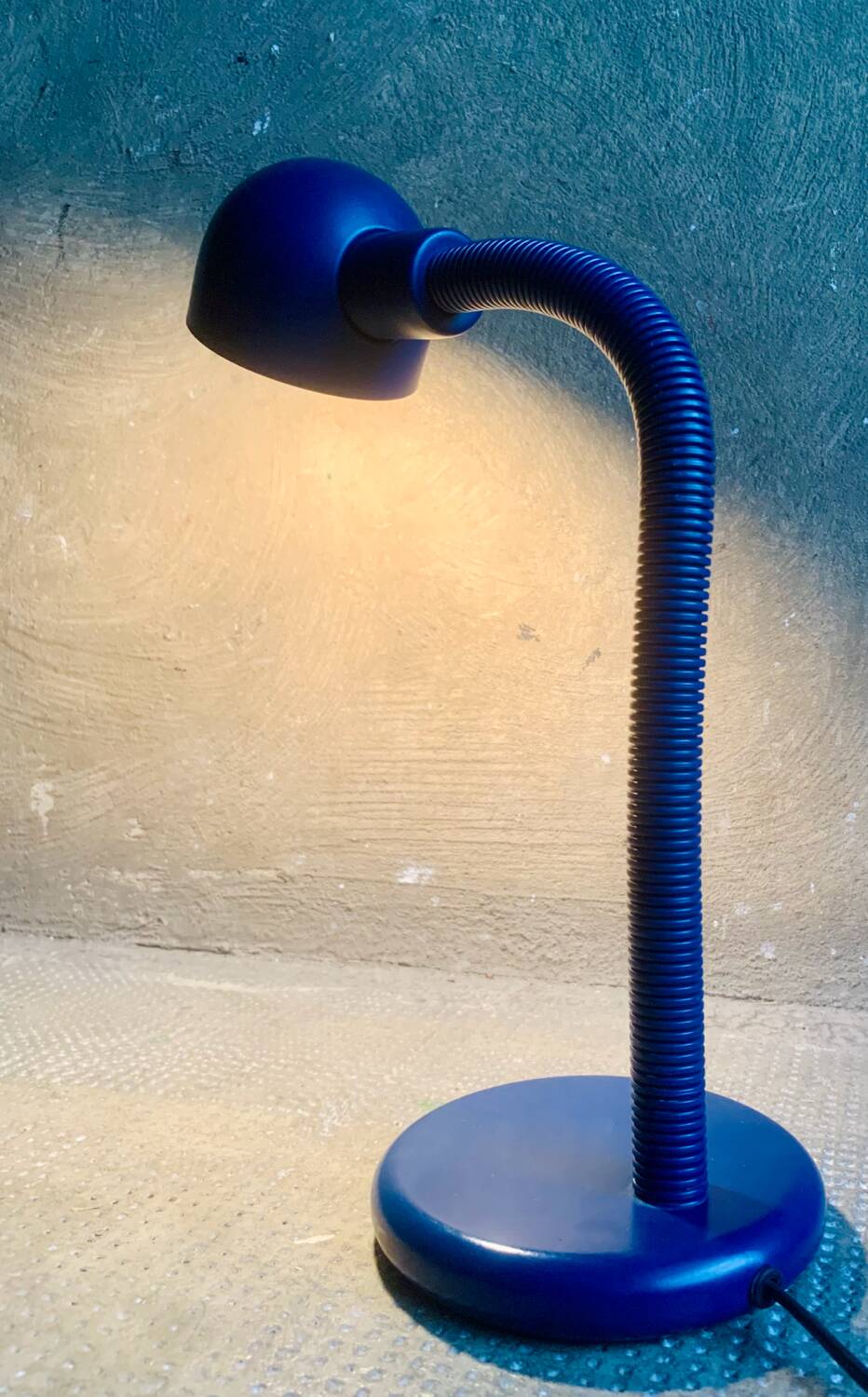 Lampe bureau format « boule » vintage 80