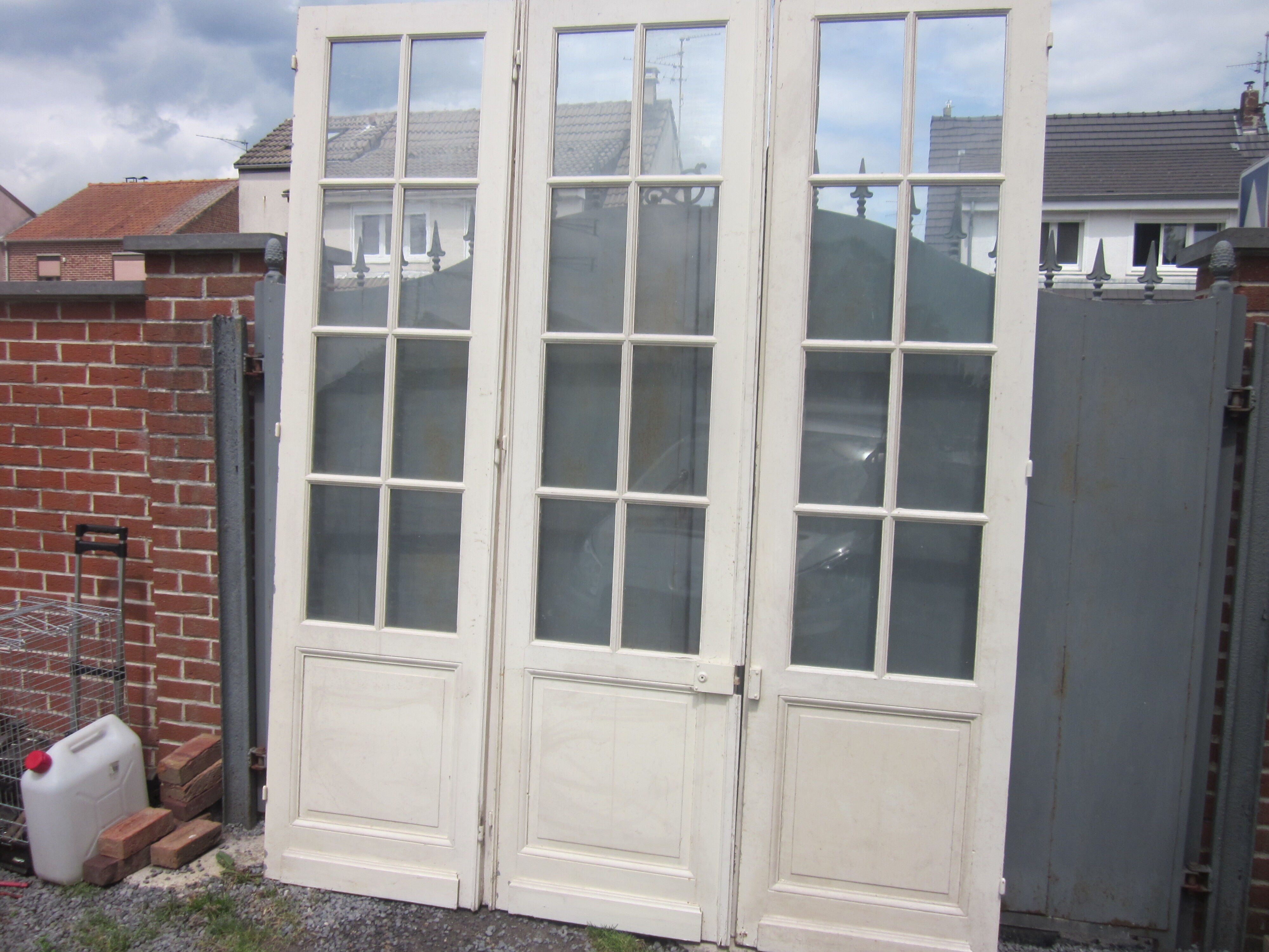 3 portes ancienne de separation