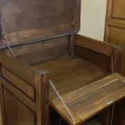 Solid oak furniture for hi-fi system, or other.