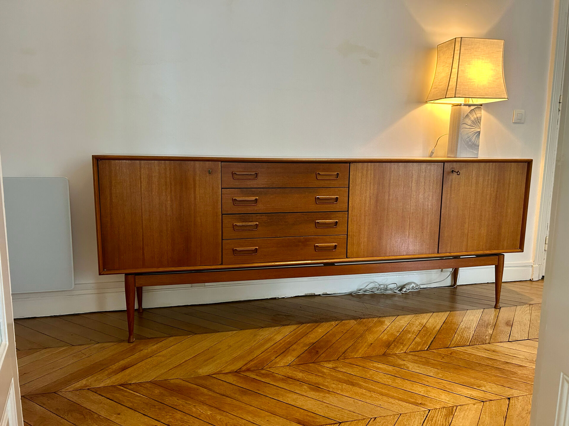Enfilade danoise 1950-1960