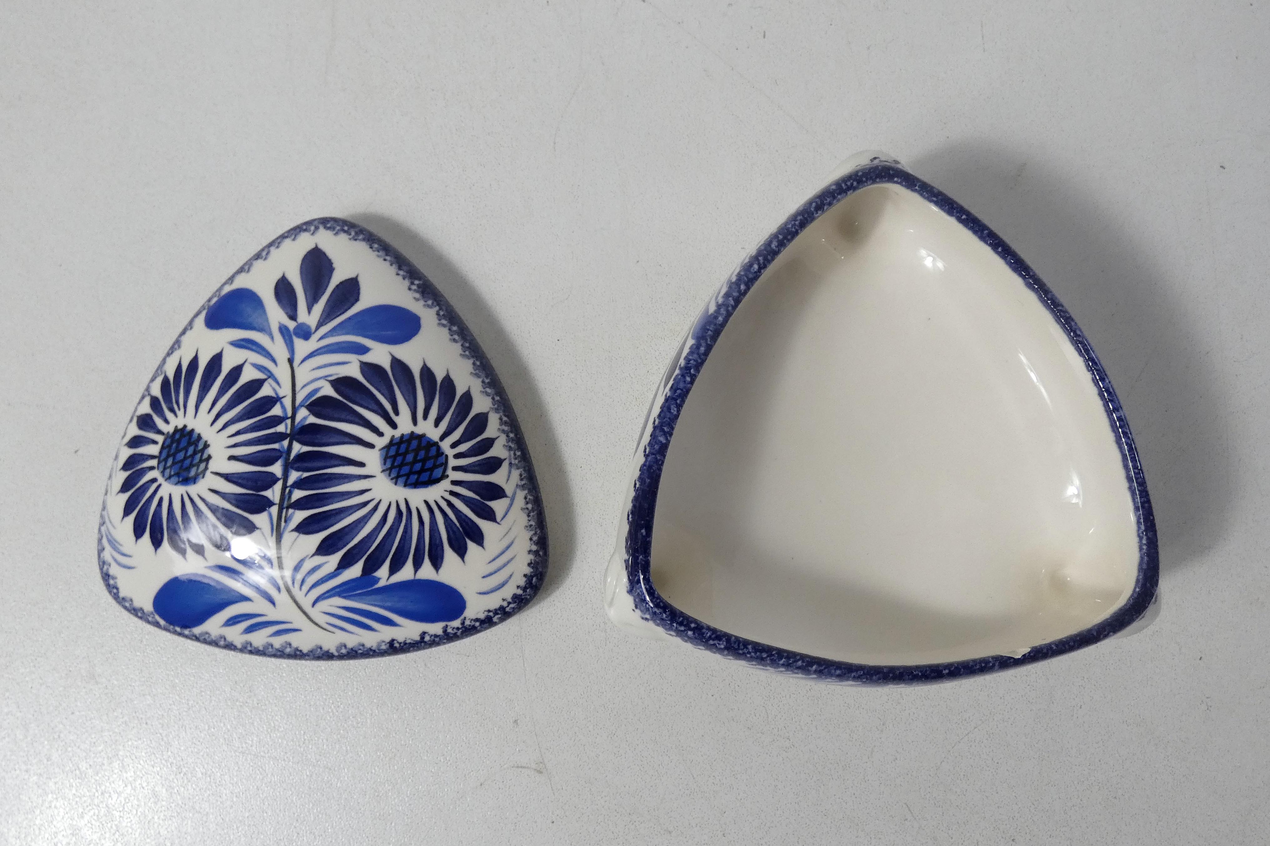 Quimper signed FAB faience box