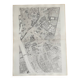 Map of Paris - Faubourg de Saint-Germain in 1652