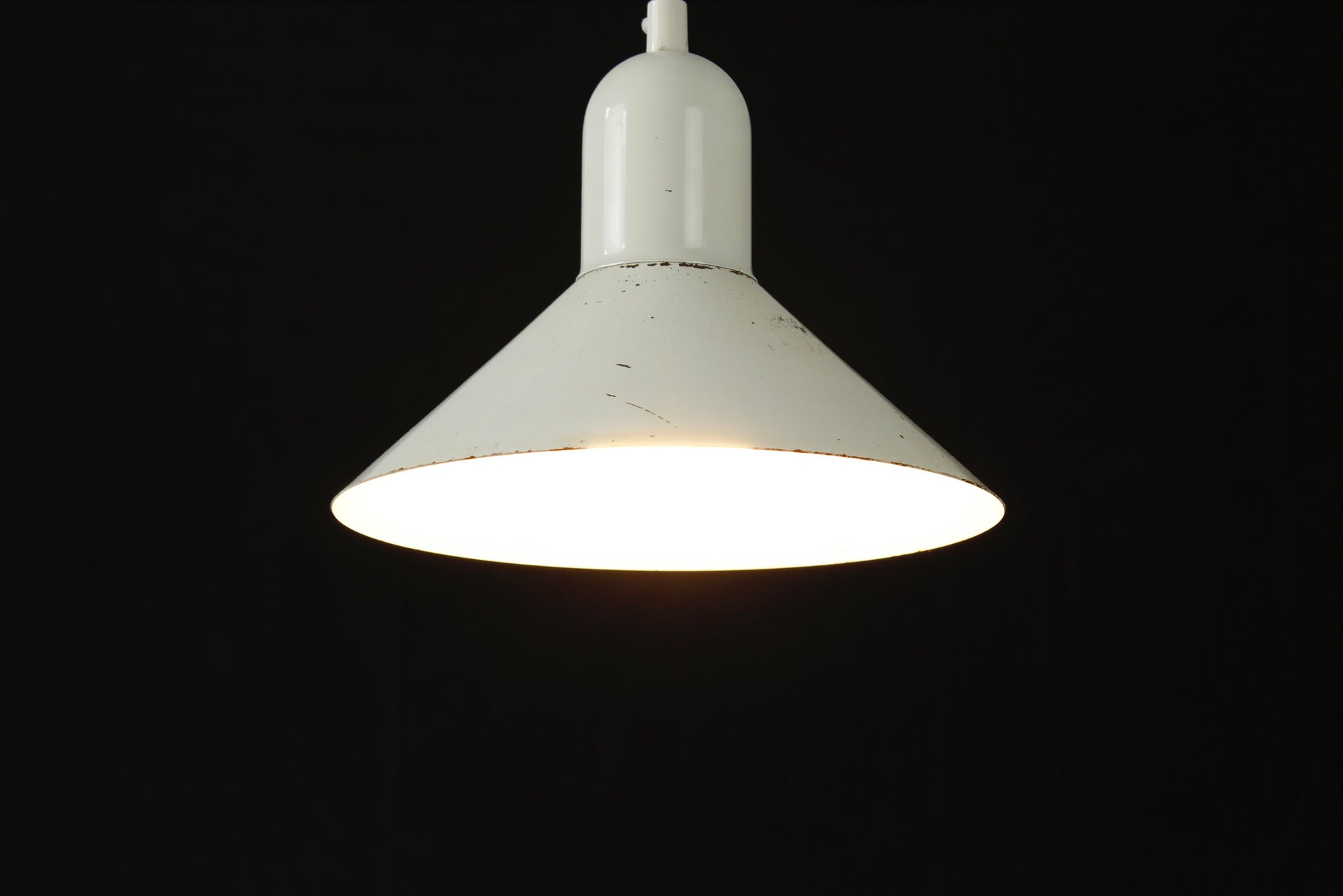 Suspension vintage industrielle design années 60