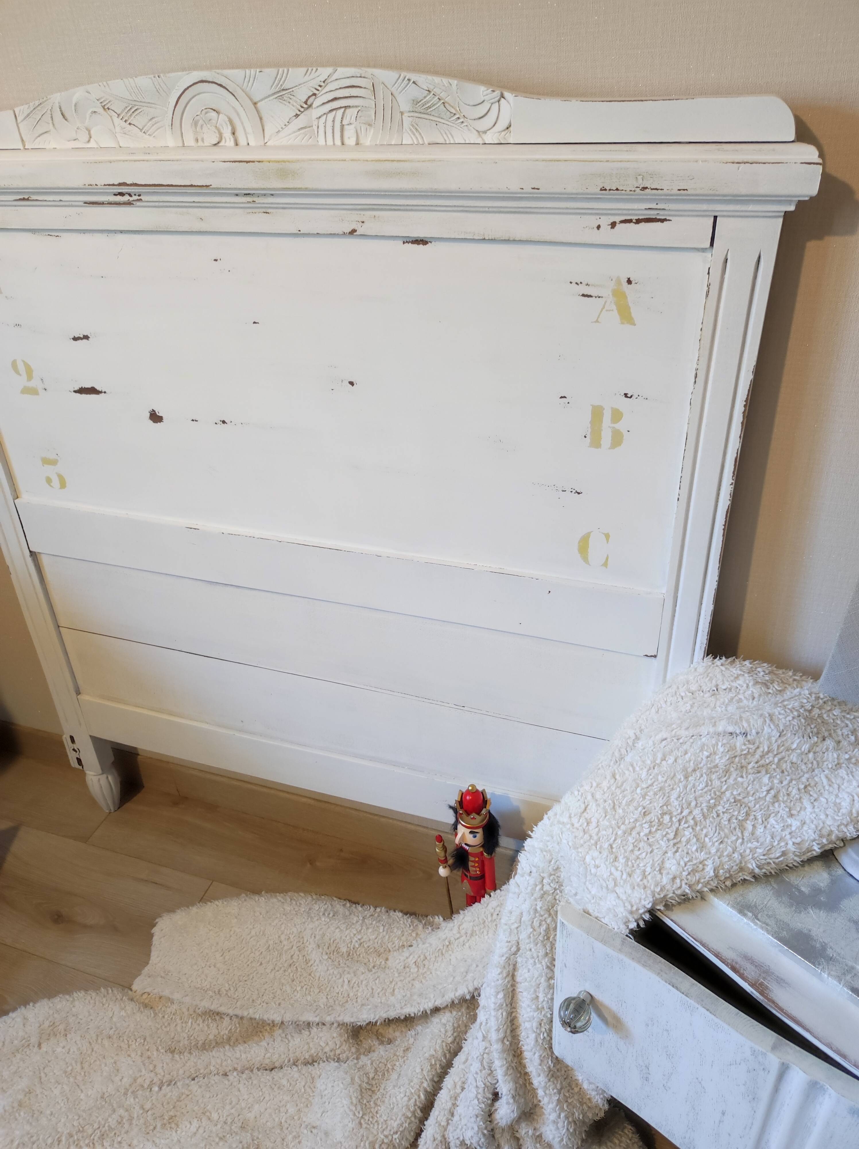 Art Deco headboard