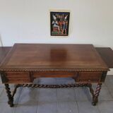 Old oak desk