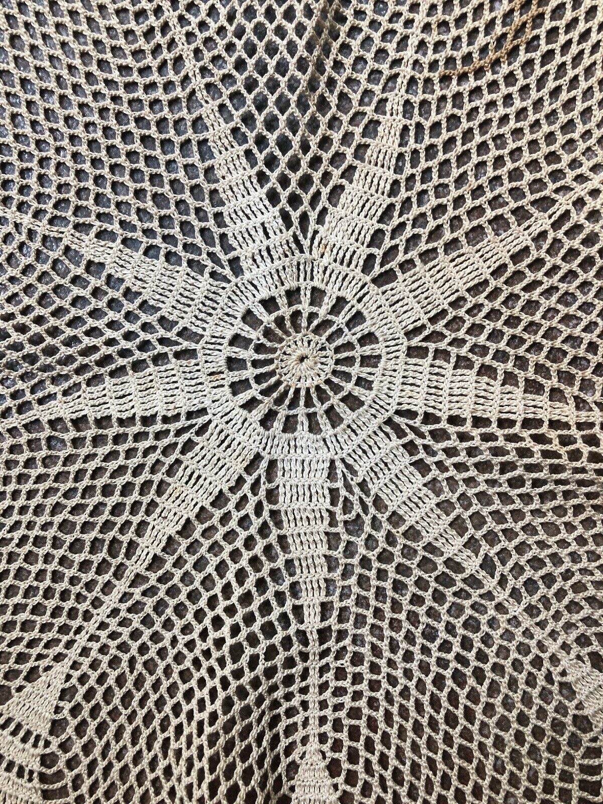 Old crochet doily