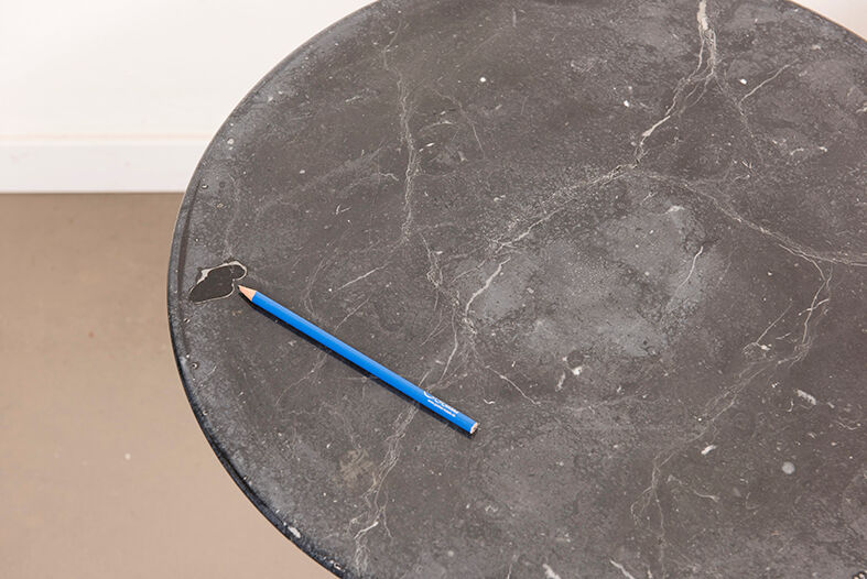 A pair of side tables by Eero Saarinen for Knoll