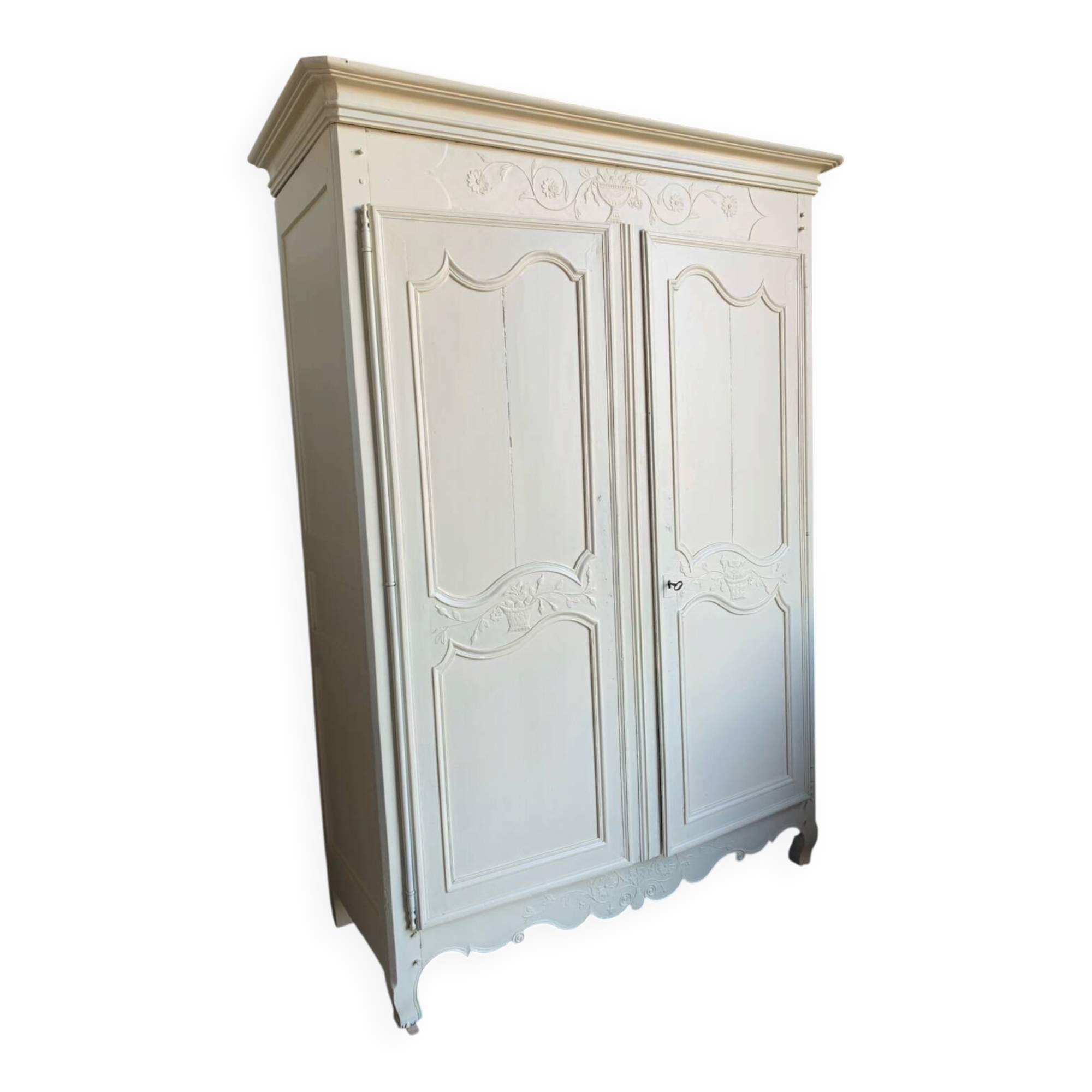 19th Century Bride's Armoire, Dismantlable