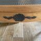 Banc bois style baroque