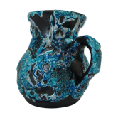 Vase pichet fat lava turquoise