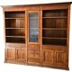 Large solid wood dressing library