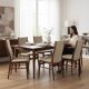 6 Scandinavian design chairs from the 1960s/70s by Johannes Andersen.