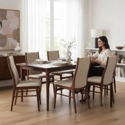 6 Scandinavian design chairs from the 1960s/70s by Johannes Andersen.