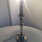 Old lamp silver metal