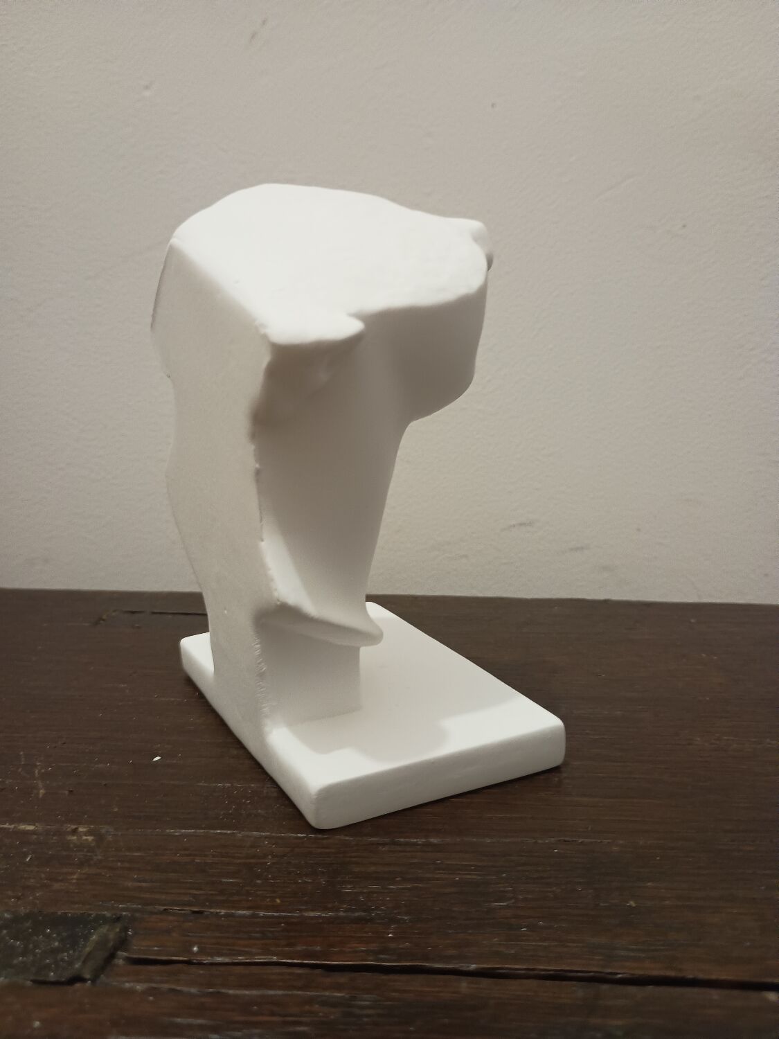 Plaster head