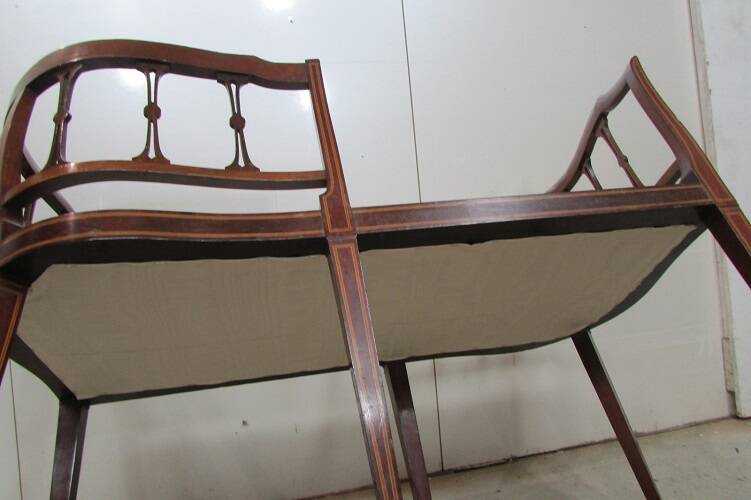 Art Nouveau Confidential Bench