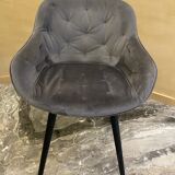 Set of 4 chairs Calligaris Igloo ash grey