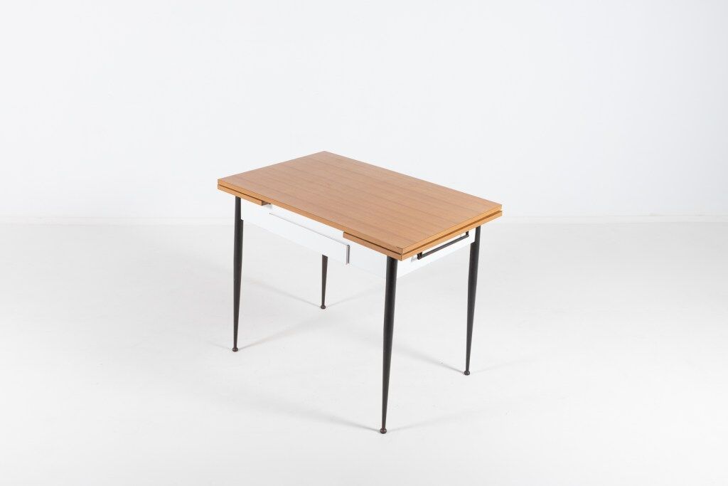 Extended Italian dining table, 1960s