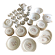 Table service set in Limoges porcelain 81 pieces