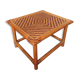 Rattan side table