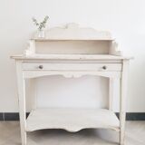 White patinated furniture