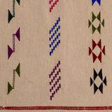 Moroccan carpet bohemian cream