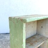 Antique farmhouse cabinet with mirror