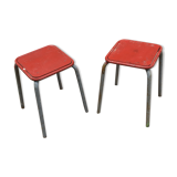 Pair of industrial stools