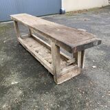 Large old workbench