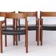 4 of 8 Vintage Armchairs, 1960s, Danish, Teak