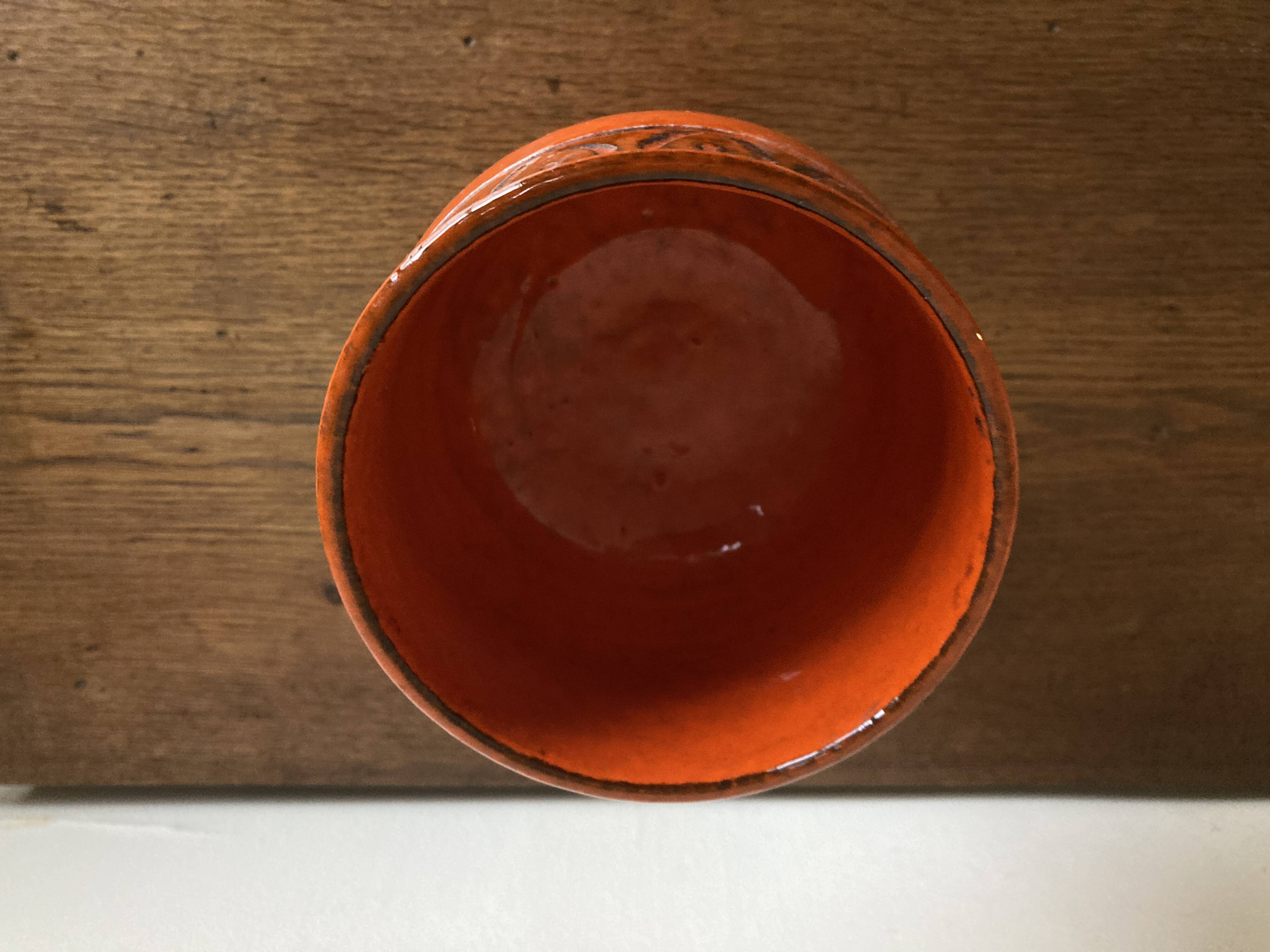 XXL ceramic 1960 Aldo Londi for Bitossi, mid-century Italian design