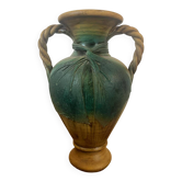 Very large decorative ceramic vase in an antique/Mediterranean style.