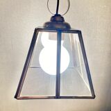 Glass and brass suspension