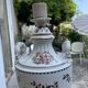 Important Paris porcelain lamp base