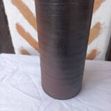 Anthracite brown vase bottle