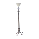 Lampadaire fer forgé années 40