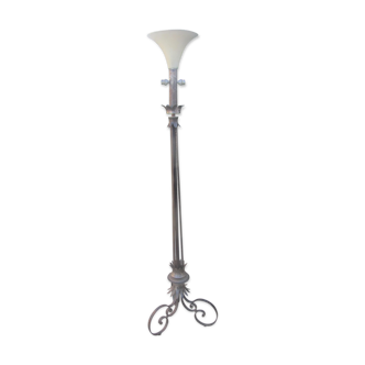 Lampadaire fer forgé années 40